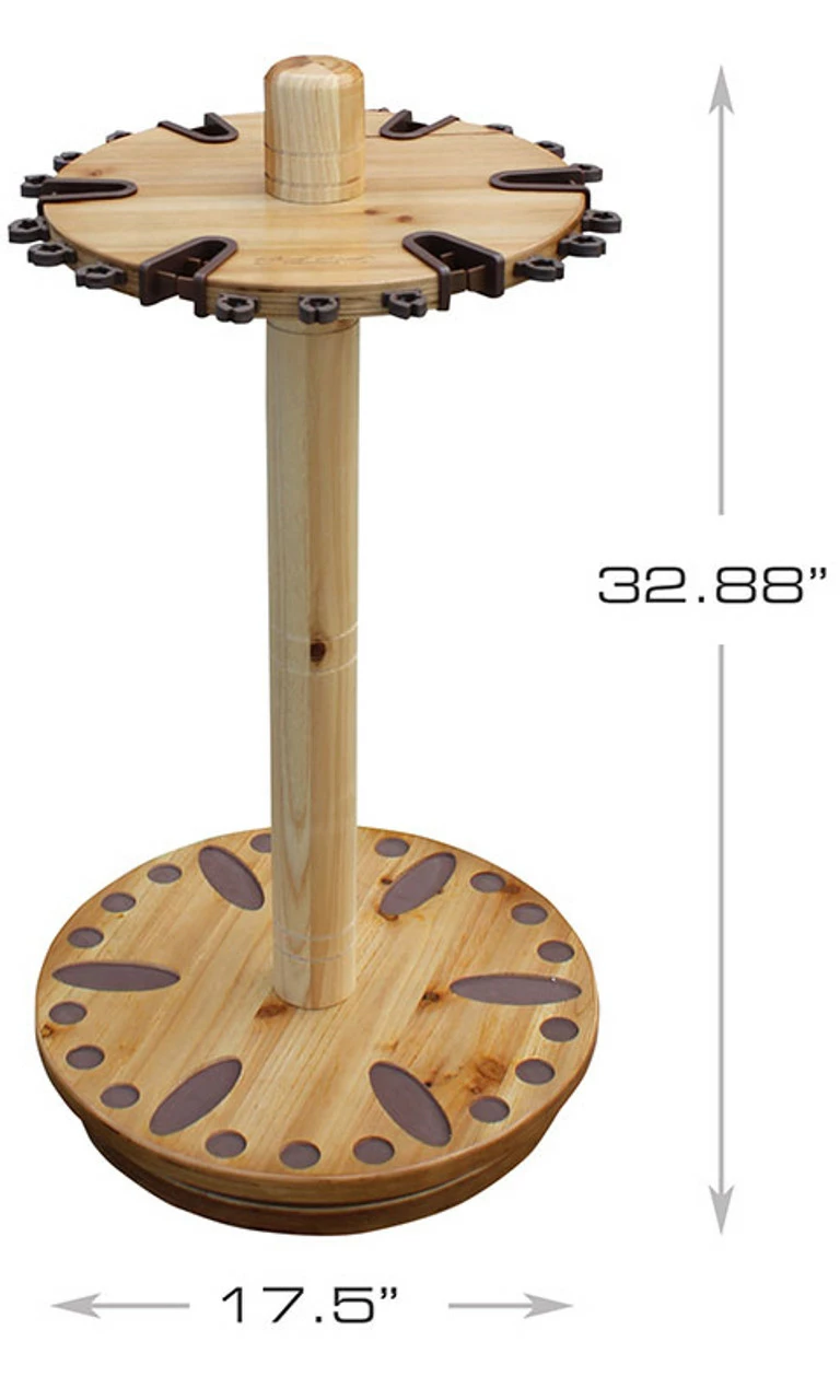 Rush Creek Creations Round 30 Fishing Rod Rack 5 Rush Creek Creations Round 30 Fishing Rod Rack - Image 3