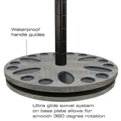 Rush Creek Creations 24 Rod Spinning Storage Floor Racks -Fishing Sales 2023 rush creek creations 24 rod spinning storage floor racks 08408.1651237221