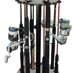 Rush Creek Creations 24 Rod Spinning Storage Floor Racks