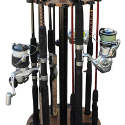 Rush Creek Creations 24 Rod Spinning Storage Floor Racks -Fishing Sales 2023 rush creek creations 24 rod spinning storage floor racks 56621.1651237221