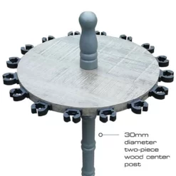 Rush Creek Creations 16 Rod Round Storage Floor Rack - Barn Wood -Fishing Sales 2023 rush creek creations 38 3029 16 rod storage floor rack 47704.1651237230