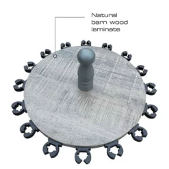 Rush Creek Creations 16 Rod Round Storage Floor Rack - Barn Wood -Fishing Sales 2023 rush creek creations 38 3029 16 rod storage floor rack 50176.1651237230