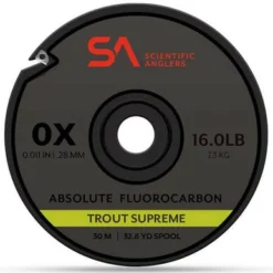 Scientific Anglers Absolute Fluorocarbon Trout Supreme Tippet 30m - 4X