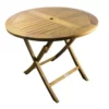 SeaTeak 60057 Gatsby Parabola Folding Table - Oiled Finish -Fishing Sales 2023 seateak 60057 gatsby parabola folding table 68157.1651002834
