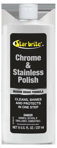 Star Brite Chrome & Stainless Polish - 8 Oz. 3 Star Brite Chrome & Stainless Polish - 8 Oz.