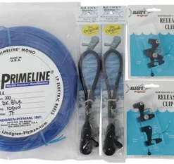 TackleDirect Single Halyard Outrigger Rigging Kit For Light Lures