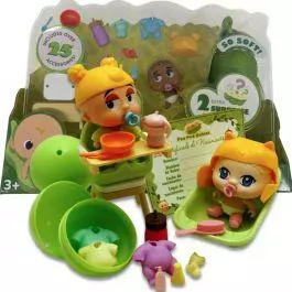 THIN AIR BRANDS Thin Air Pea Pod Babies Dinner & Bath Time Set 3 THIN AIR BRANDS Thin Air Pea Pod Babies Dinner & Bath Time Set