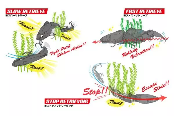 Megabass Vatalion 190SF Swimbait Lures 7 Megabass Vatalion 190SF Swimbait Lures - Image 5