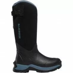 LaCrosse Women's Alpha Thermal - Black/Cerulean 7.0MM Boots