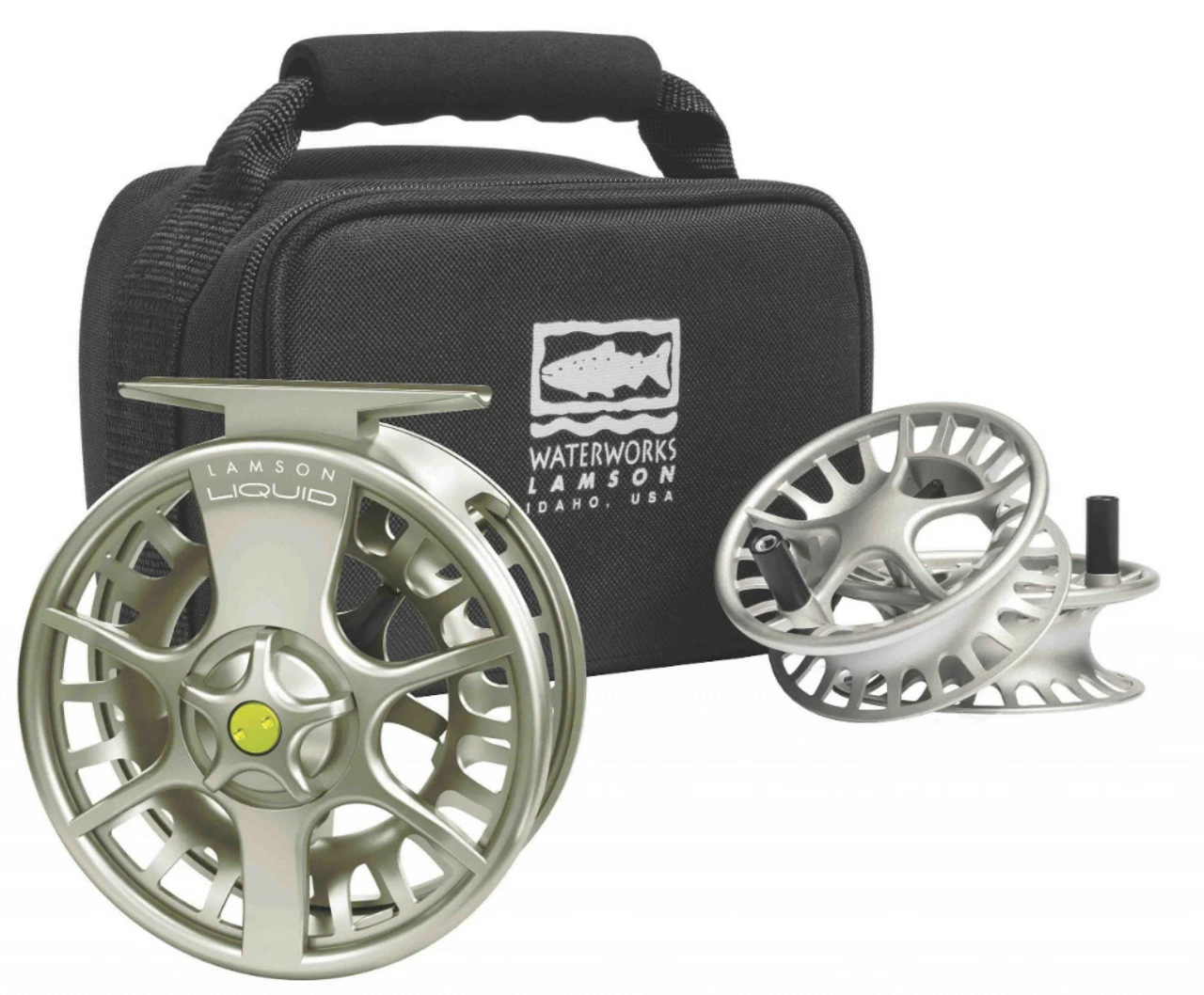 Waterworks-Lamson Waterworks Lamson Liquid Fly Fishing Reel And Spools - 3 Pack 4 Waterworks-Lamson Waterworks Lamson Liquid Fly Fishing Reel And Spools - 3 Pack - Image 2